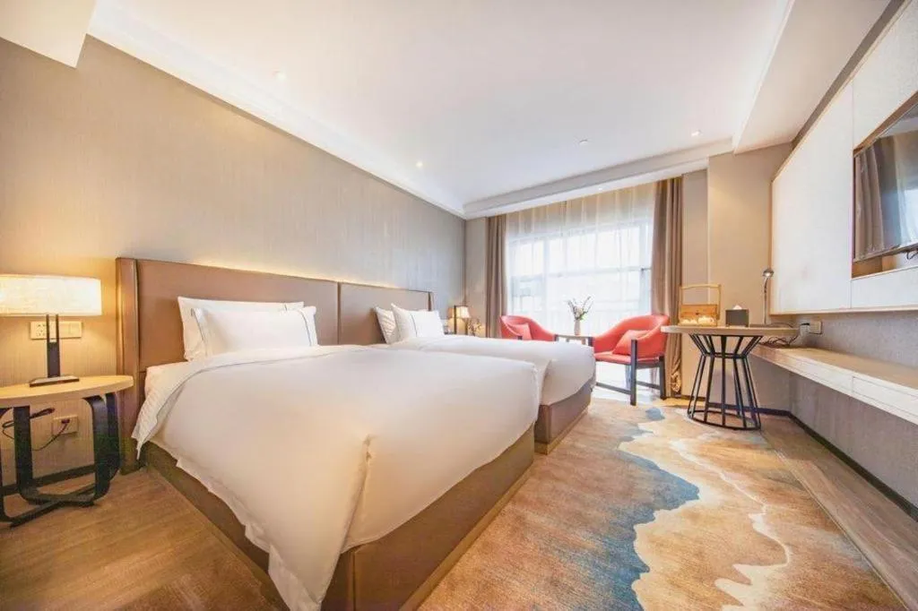 Bed in E-Cheng Hotel Xiaogan Hanchuan Renming Road