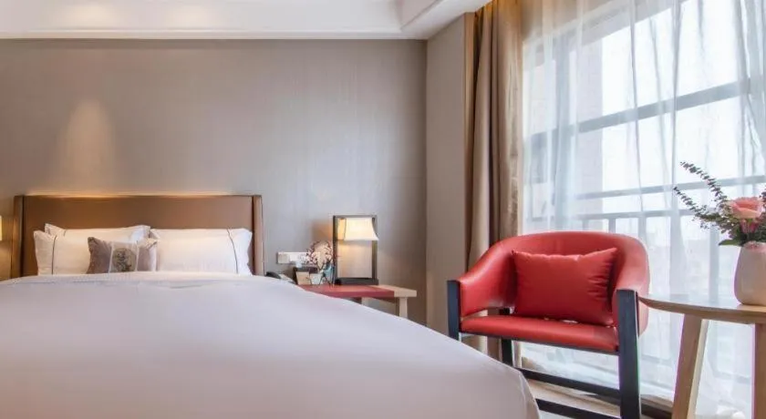 Bed in E-Cheng Hotel Xiaogan Hanchuan Renming Road