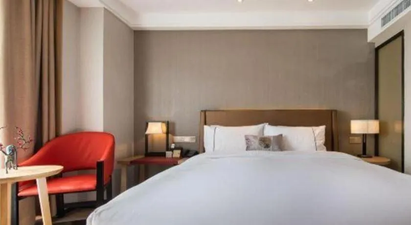 Bed in E-Cheng Hotel Xiaogan Hanchuan Renming Road