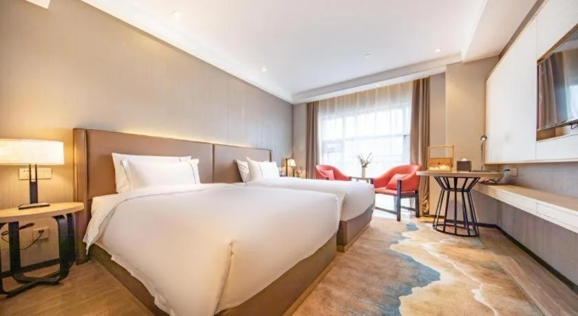 Bed in E-Cheng Hotel Xiaogan Hanchuan Renming Road