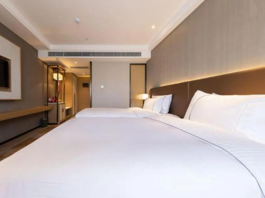 Bed in E-Cheng Hotel Xiaogan Hanchuan Renming Road