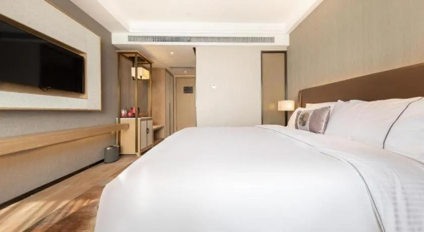 Bed in E-Cheng Hotel Xiaogan Hanchuan Renming Road