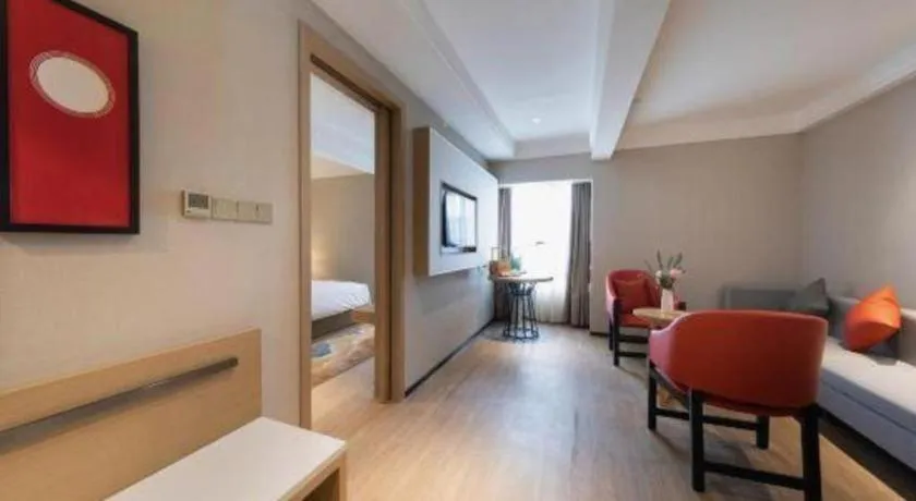 Bed in E-Cheng Hotel Xiaogan Hanchuan Renming Road