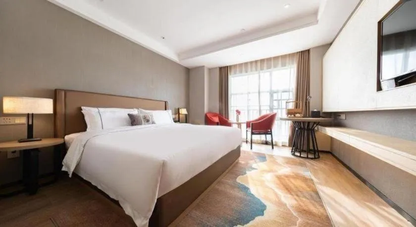 Bed in E-Cheng Hotel Xiaogan Hanchuan Renming Road