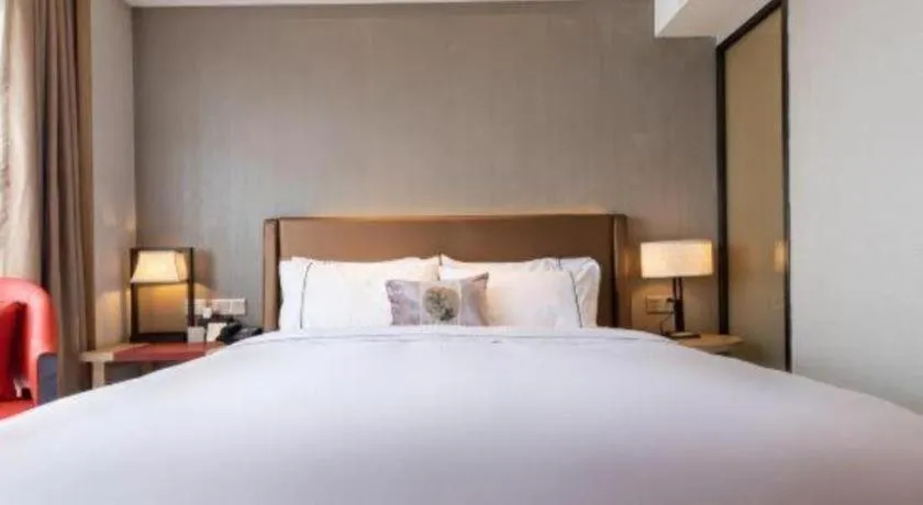 Bed in E-Cheng Hotel Xiaogan Hanchuan Renming Road