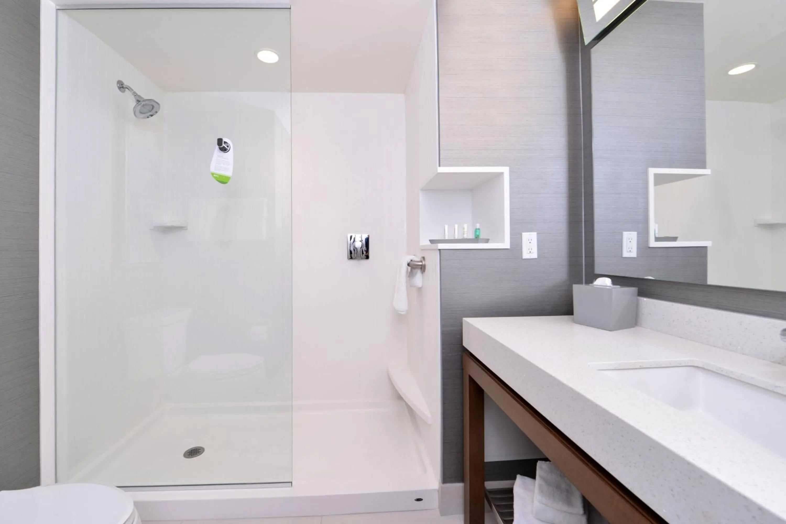 Bathroom in Courtyard by Marriott Saskatoon Airport