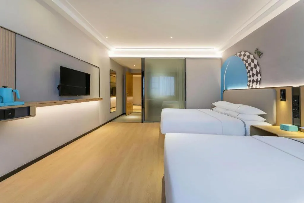 Bed in City Comfort Inn Yangjiang Yangxi Renmin Road Triumph Plaza