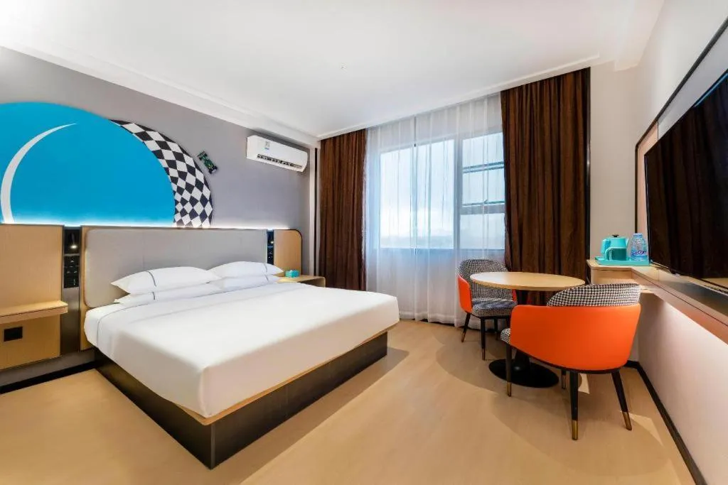 Bed in City Comfort Inn Yangjiang Yangxi Renmin Road Triumph Plaza