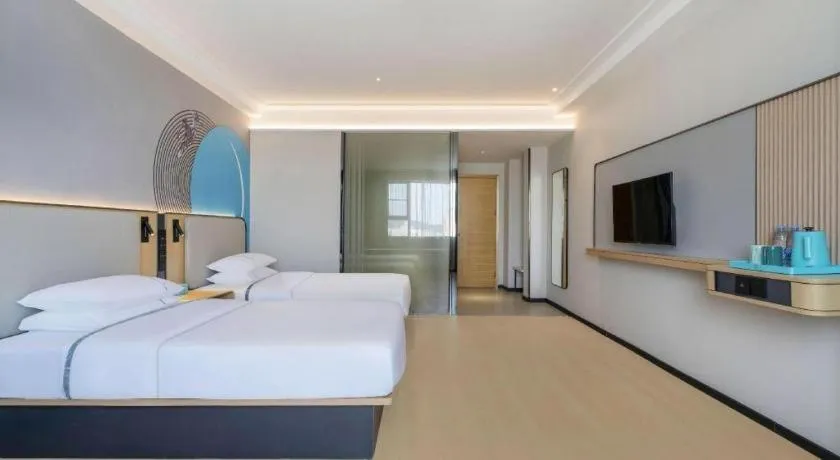 Bed in City Comfort Inn Yangjiang Yangxi Renmin Road Triumph Plaza