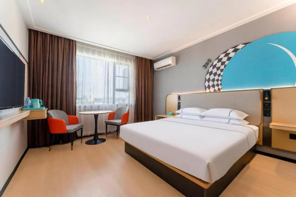 Bed in City Comfort Inn Yangjiang Yangxi Renmin Road Triumph Plaza