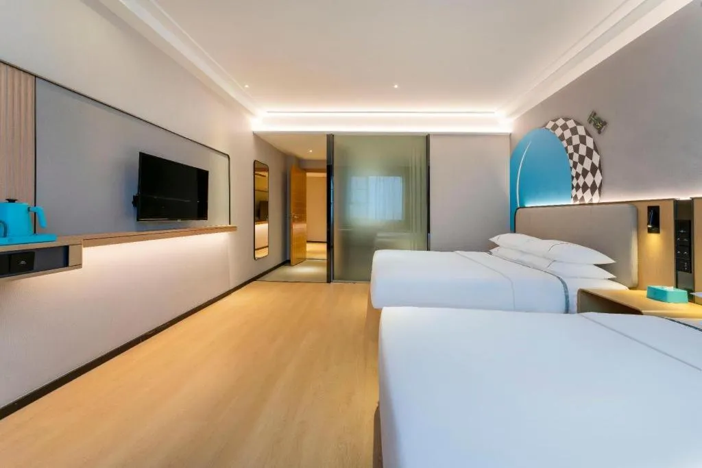 Bed in City Comfort Inn Yangjiang Yangxi Renmin Road Triumph Plaza