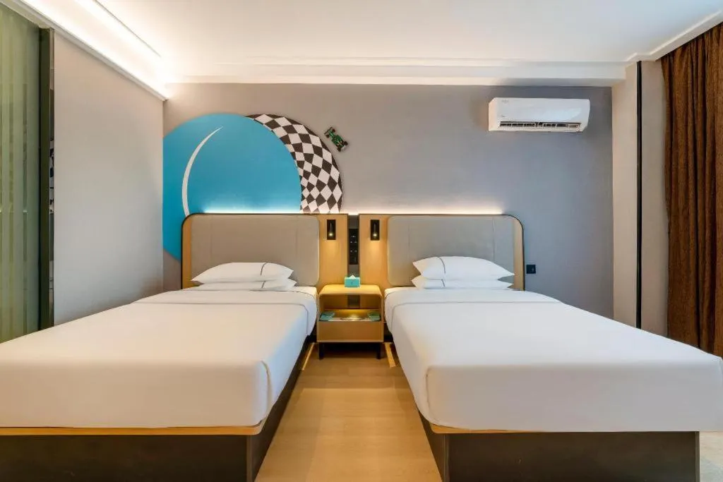 Bed in City Comfort Inn Yangjiang Yangxi Renmin Road Triumph Plaza