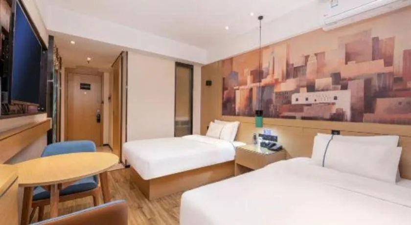 Bed in City Comfort Inn Kunshan Development Zone Penglang Xinxing Middle Road