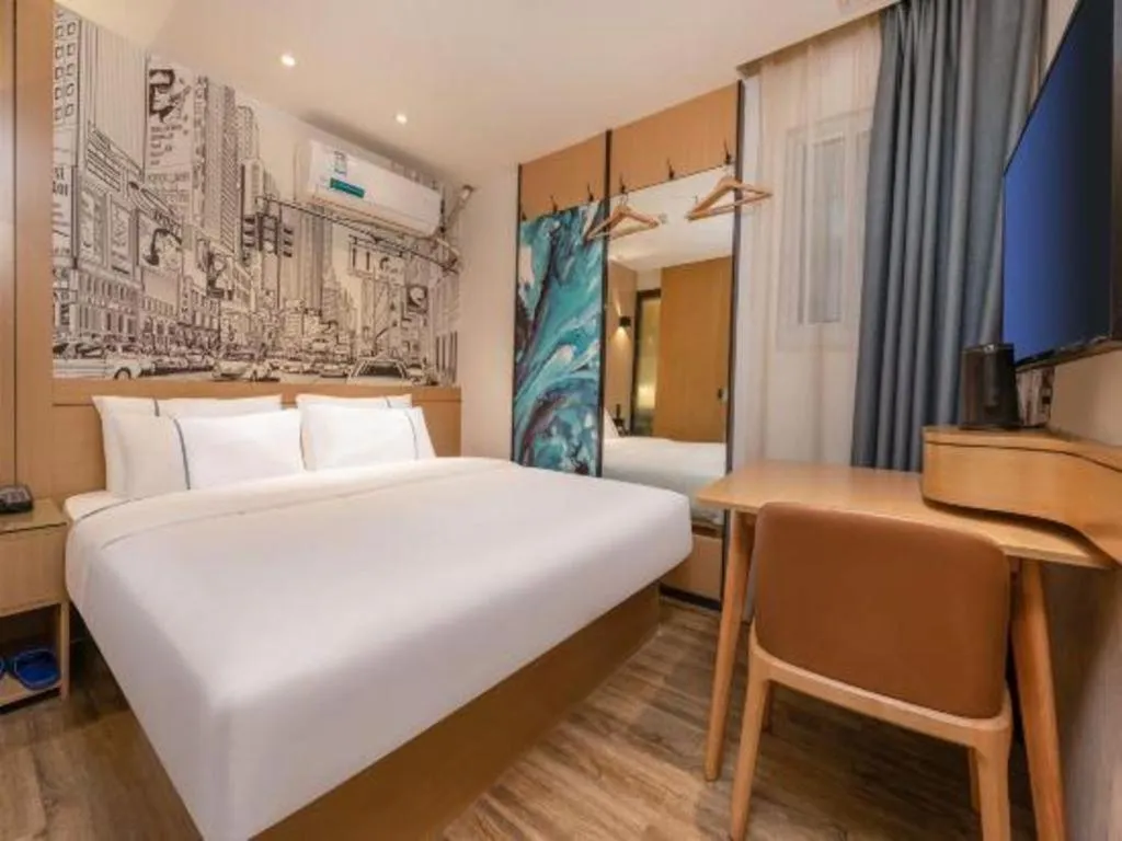 Bed in City Comfort Inn Kunshan Development Zone Penglang Xinxing Middle Road