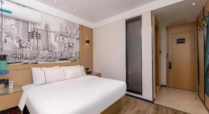 Bed in City Comfort Inn Kunshan Development Zone Penglang Xinxing Middle Road