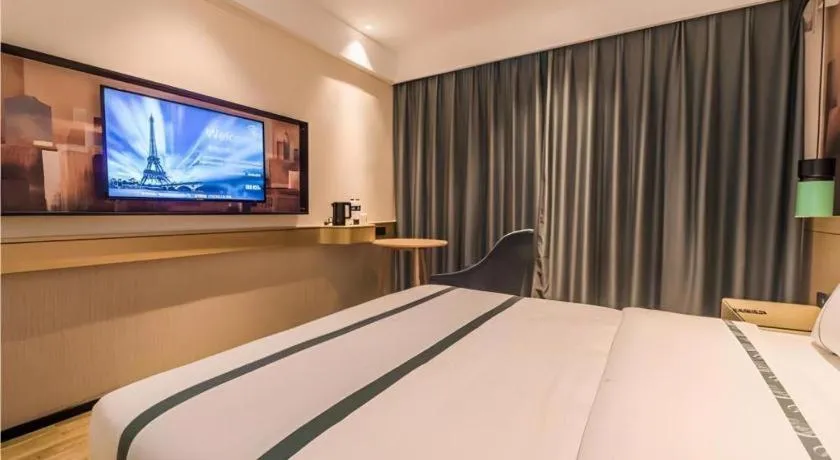 Bed in City Comfort Inn Kunshan Development Zone Penglang Xinxing Middle Road