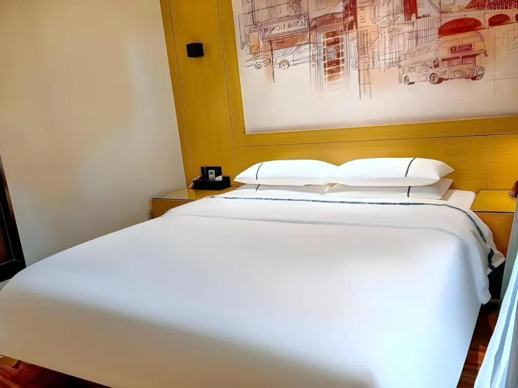 Bed in City Comfort Inn Kunshan Development Zone Penglang Xinxing Middle Road