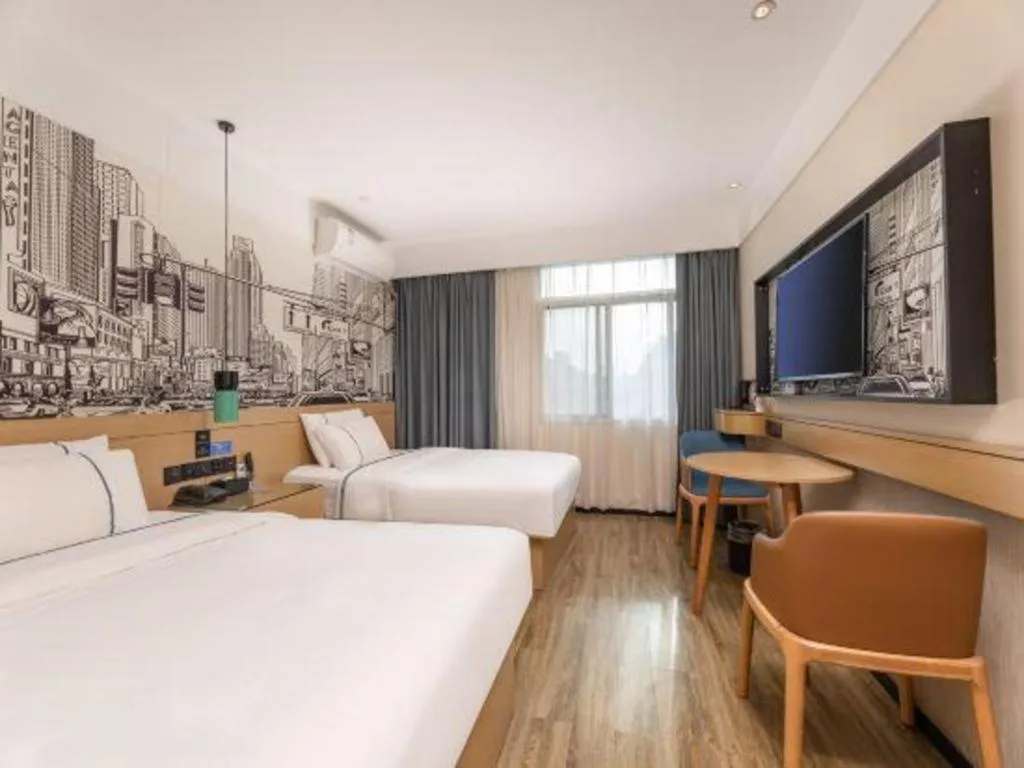 Bed in City Comfort Inn Kunshan Development Zone Penglang Xinxing Middle Road