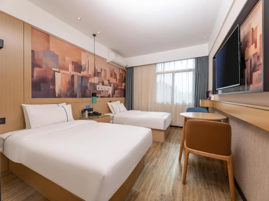 Bed in City Comfort Inn Kunshan Development Zone Penglang Xinxing Middle Road