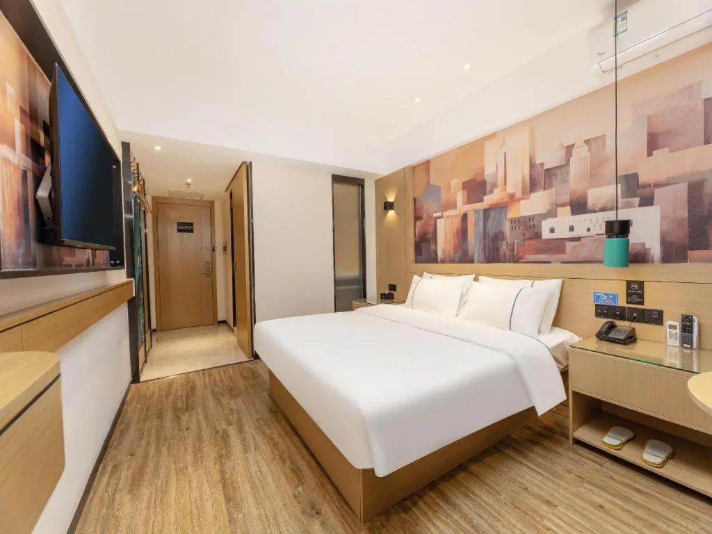 Bed in City Comfort Inn Kunshan Development Zone Penglang Xinxing Middle Road