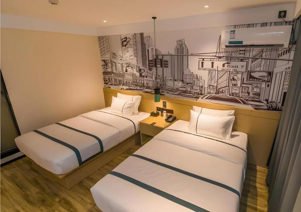 Bed in City Comfort Inn Kunshan Development Zone Penglang Xinxing Middle Road