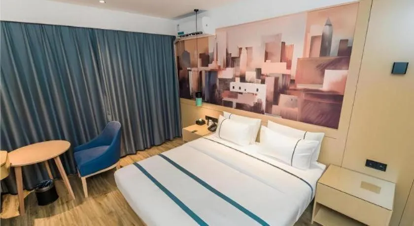 Bed in City Comfort Inn Kunshan Development Zone Penglang Xinxing Middle Road