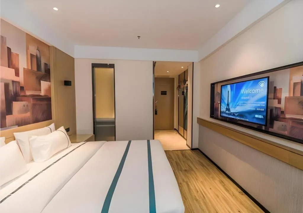 Bed in City Comfort Inn Kunshan Development Zone Penglang Xinxing Middle Road