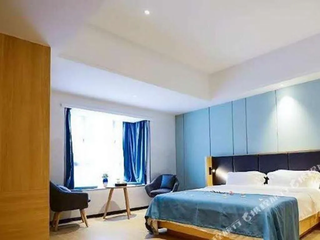 Bed in Immersing Hotels & Resort Yunzhu Meiyuan Wuyishan Impression Dahongpao