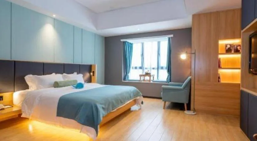 Bed in Immersing Hotels & Resort Yunzhu Meiyuan Wuyishan Impression Dahongpao