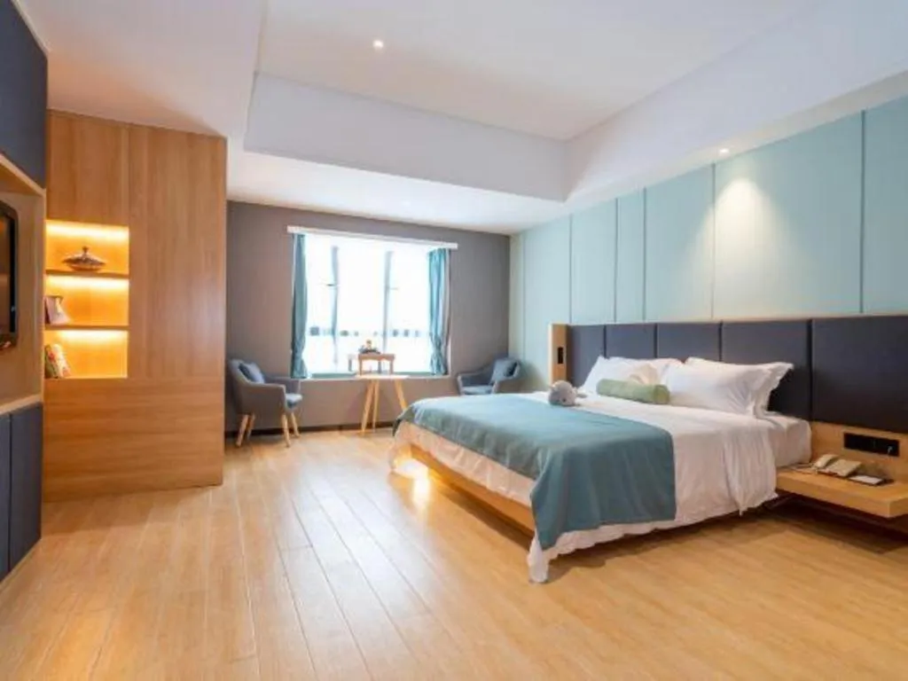 Bed in Immersing Hotels & Resort Yunzhu Meiyuan Wuyishan Impression Dahongpao