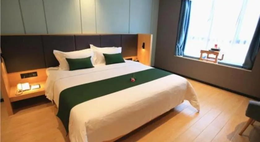 Bed in Immersing Hotels & Resort Yunzhu Meiyuan Wuyishan Impression Dahongpao