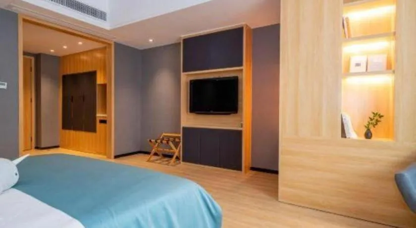 Bed in Immersing Hotels & Resort Yunzhu Meiyuan Wuyishan Impression Dahongpao