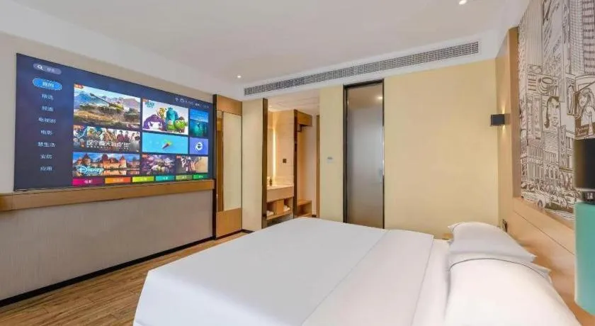 Bed in City Comfort Inn Quanzhou Wanda