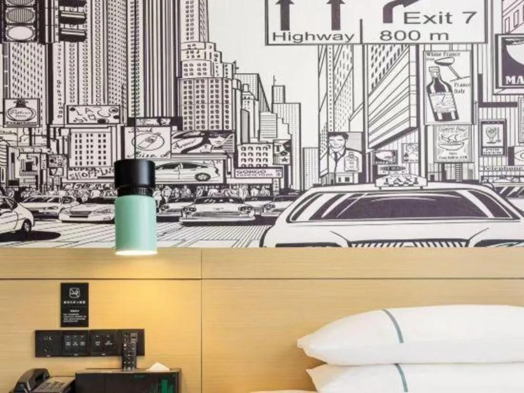 Bed in City Comfort Inn Quanzhou Wanda