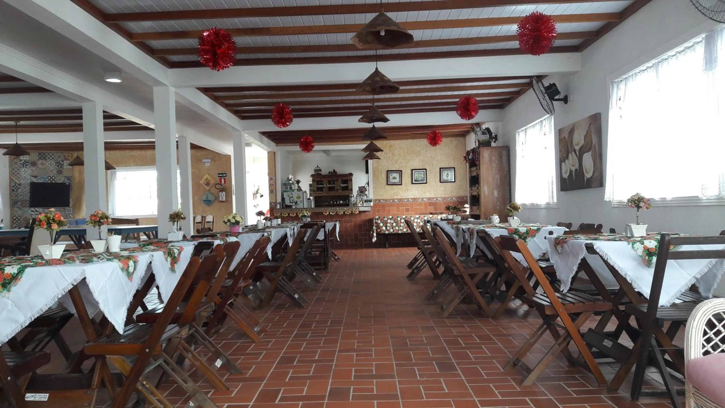 Area and facilities in Pousada Villa Virgínia Guarujá