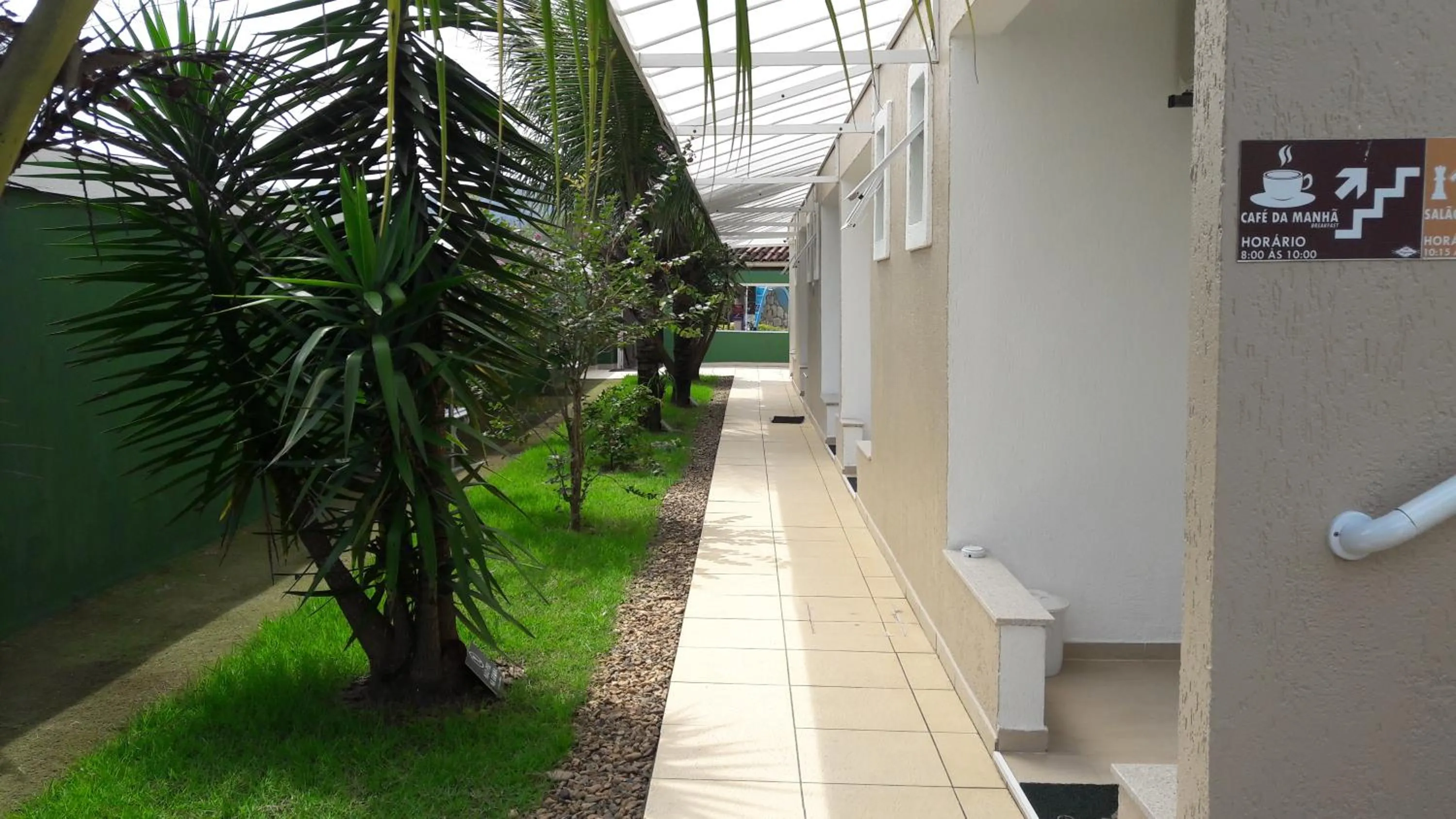 Patio in Pousada Villa Virgínia Guarujá