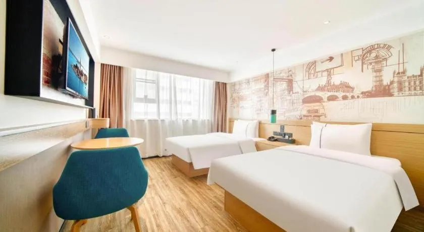 Bed in City Comfort Inn Kunshan High-speed Railway Station Renmin Road