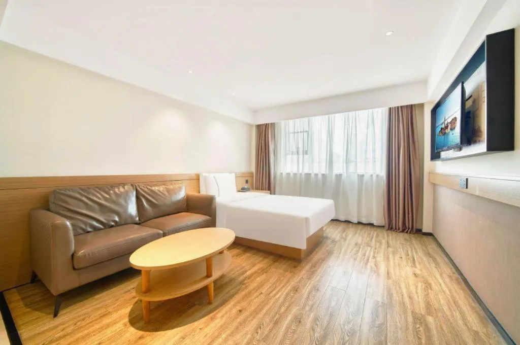 Bed in City Comfort Inn Kunshan High-speed Railway Station Renmin Road