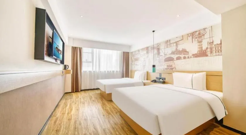 Bed in City Comfort Inn Kunshan High-speed Railway Station Renmin Road