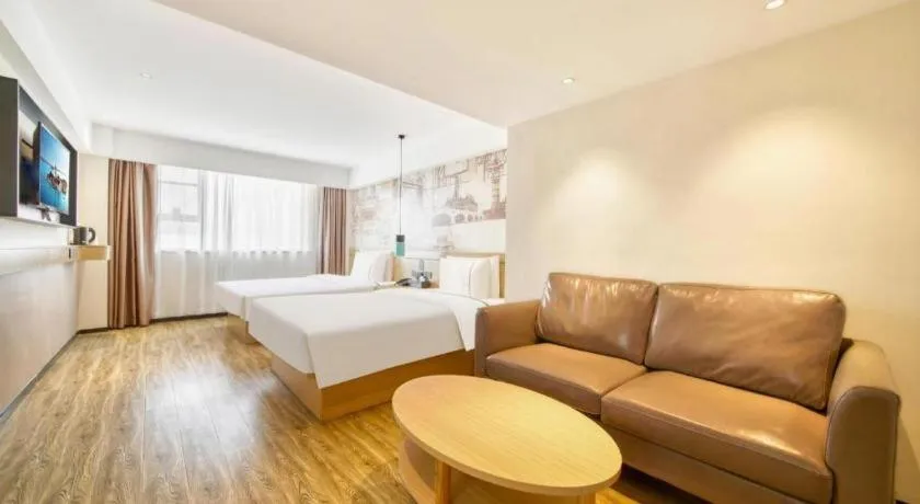 Bed in City Comfort Inn Kunshan High-speed Railway Station Renmin Road