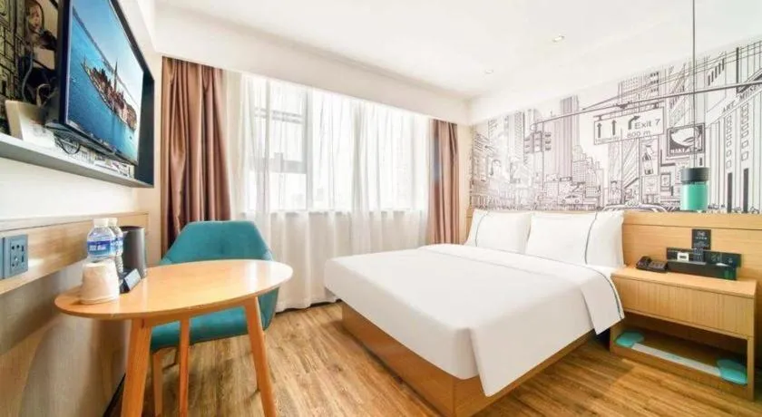 Bed in City Comfort Inn Kunshan High-speed Railway Station Renmin Road