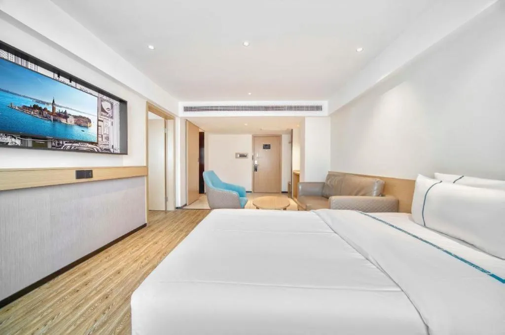 Bed in City Comfort Inn Kunshan High-speed Railway Station Renmin Road