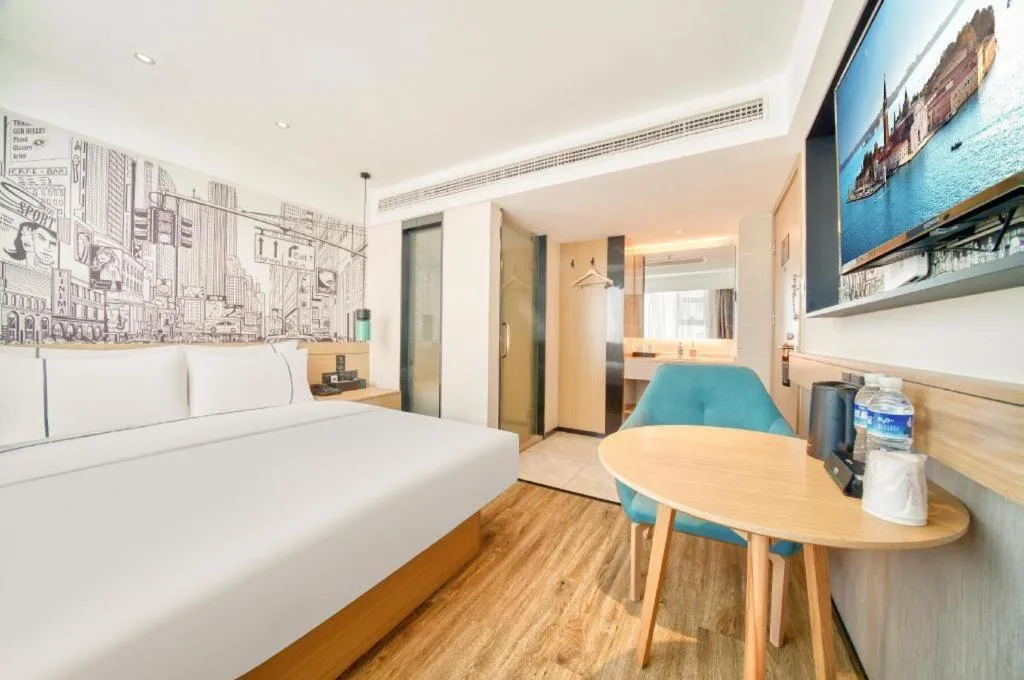 Bed in City Comfort Inn Kunshan High-speed Railway Station Renmin Road