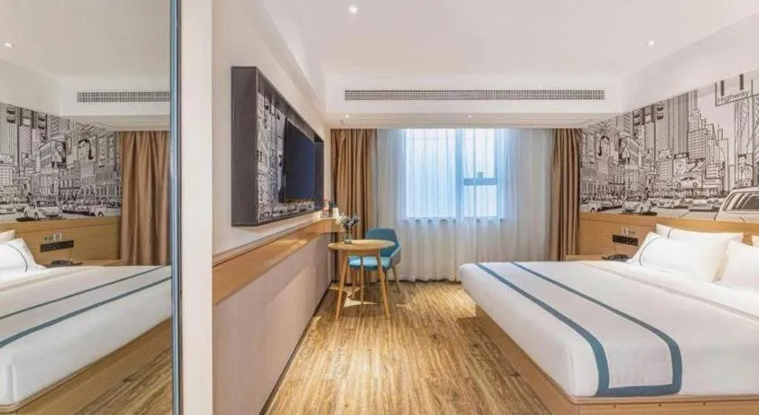 Bed in City Comfort Inn Kunshan High-speed Railway Station Renmin Road