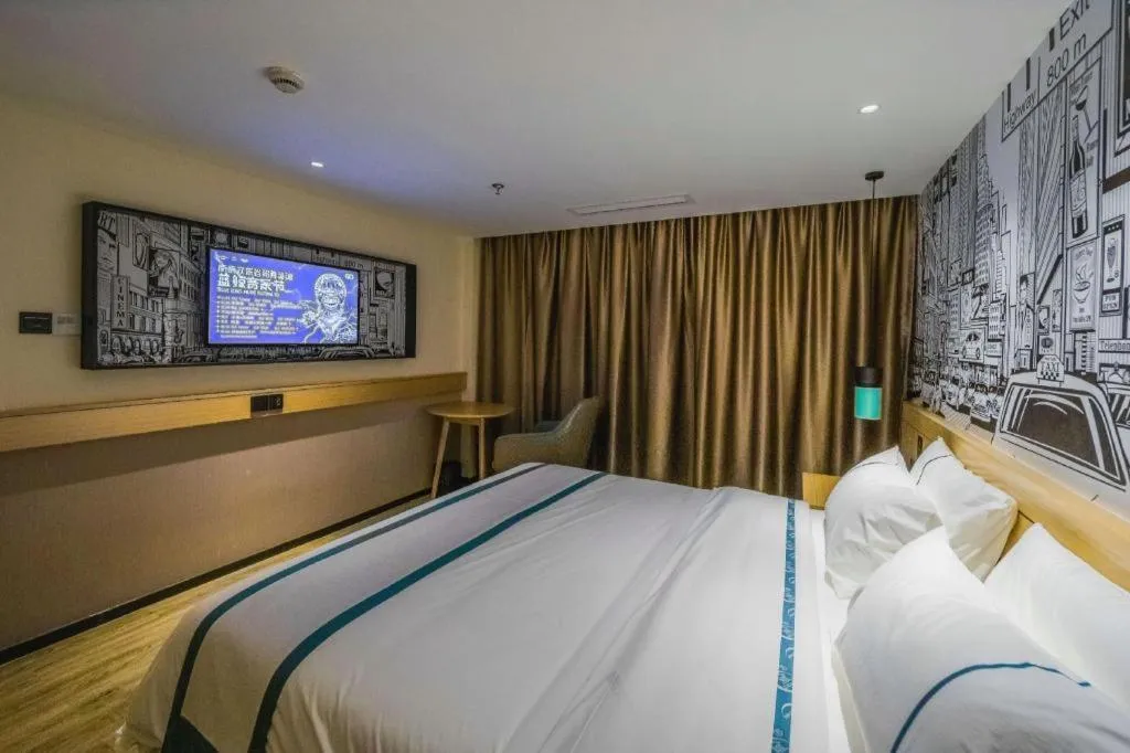 Bed in City Comfort Inn Kunshan High-speed Railway Station Renmin Road
