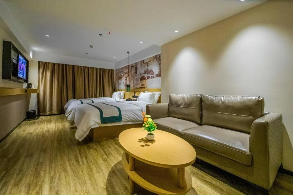 Bed in City Comfort Inn Kunshan High-speed Railway Station Renmin Road