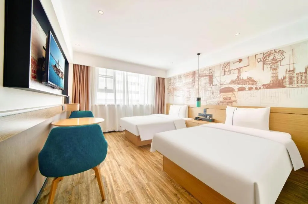 Bed in City Comfort Inn Kunshan High-speed Railway Station Renmin Road