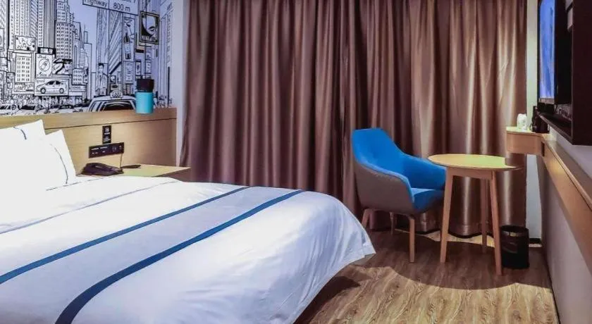 Bed in City Comfort Inn Kunshan High-speed Railway Station Renmin Road