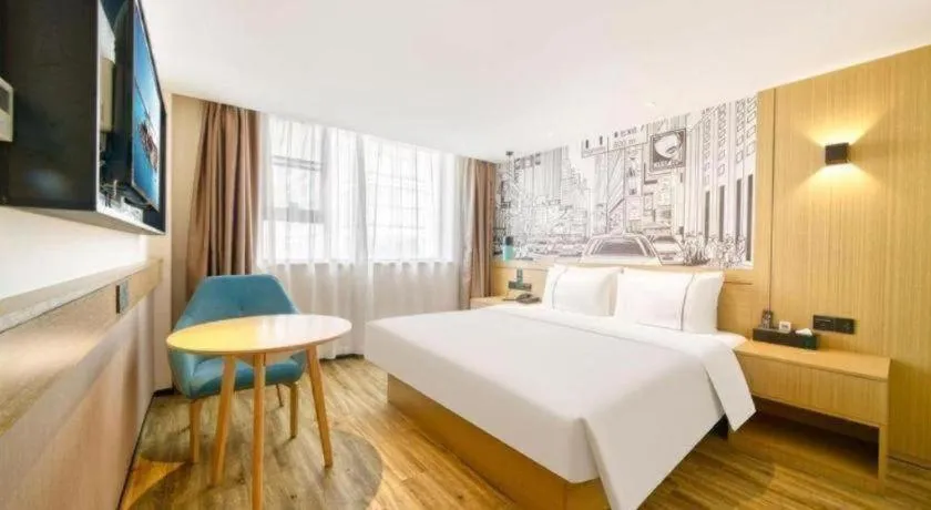 Bed in City Comfort Inn Kunshan High-speed Railway Station Renmin Road