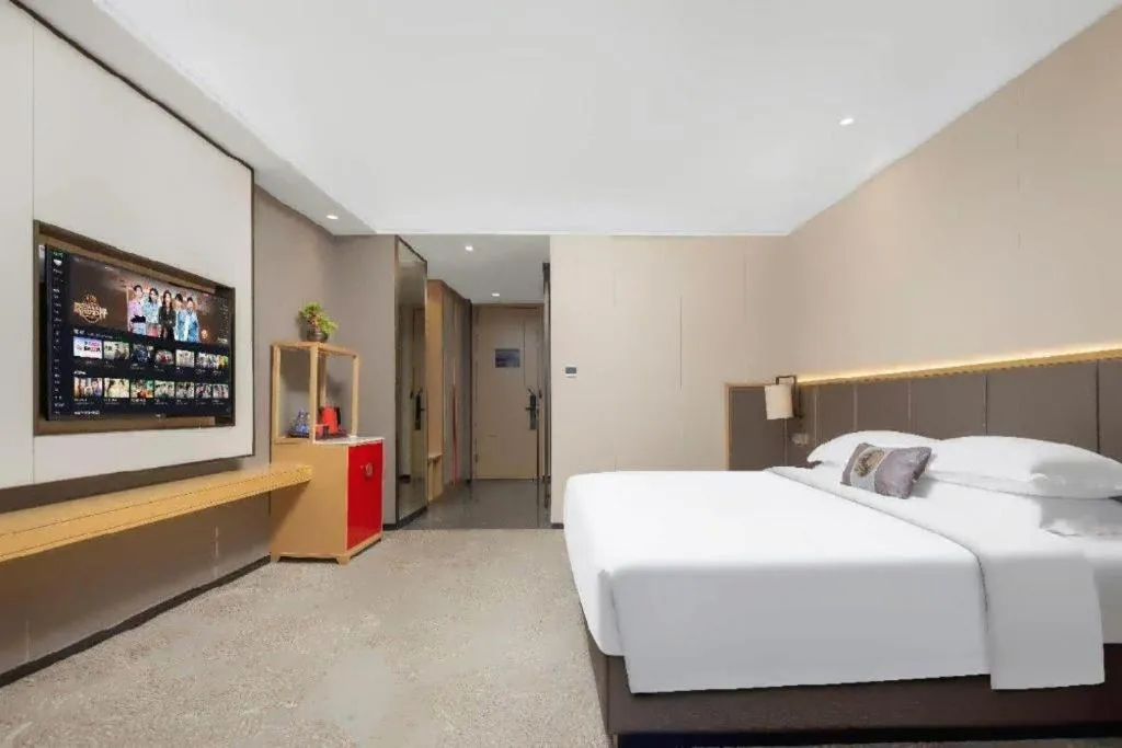 Bed in E-Cheng Hotel Yangjiang Baili Plaza